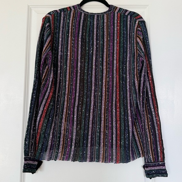 NWT Missoni Henley blouse with mandarin collar $1,770 - Picture 4 of 9